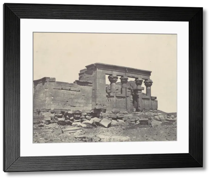 Framed Print : Nubie. Temple de Debod. Parembole de l itineraire d Antonin, 1850 Framed Print : Nubie. Temple de Debod. Parembole de l itineraire d Antonin, 1850