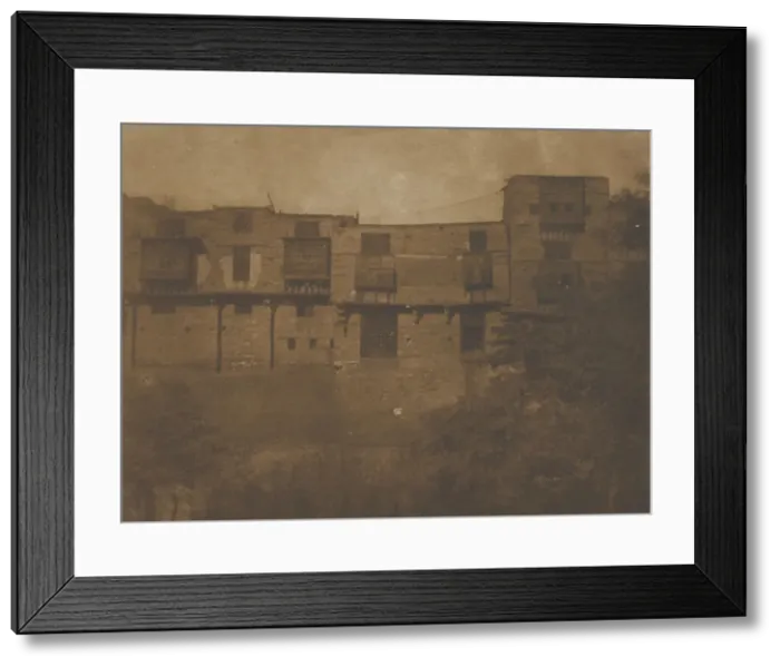 Framed Print : [View of Egypt], 1849-51. Creator: Maxime du Camp