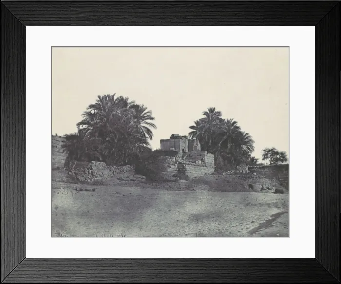 Framed Print : Nubie. Philoe, 1850. Creator: Maxime du Camp Framed Print : Nubie. Philoe, 1850. Creator: Maxime du Camp