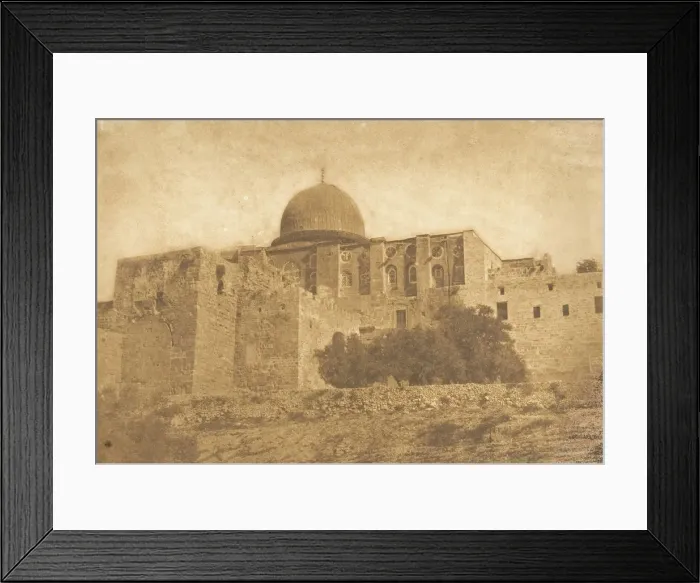 Framed Print : Koubbe-Nebi-Monca - Coupole de Moise a Jerusalem Framed Print : Koubbe-Nebi-Monca - Coupole de Moise a Jerusalem