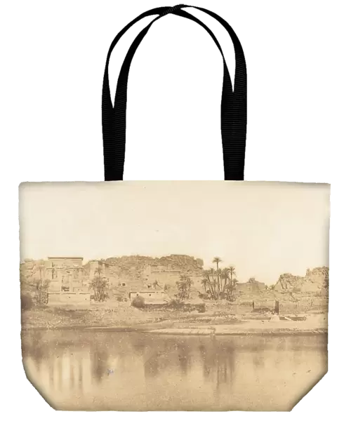 Vue generale de l ile de Philae, prise de l Est, 1849-50