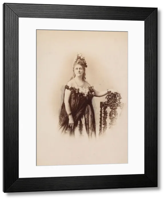 Framed Print : Roses Compiegne, 1895. Creator: Pierre-Louis Pierson