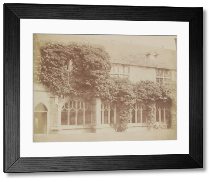 Framed Print : Cloisters of Lacock Abbey, 1842. Creator: William Henry Fox Talbot Framed Print : Cloisters of Lacock Abbey, 1842. Creator: William Henry Fox Talbot