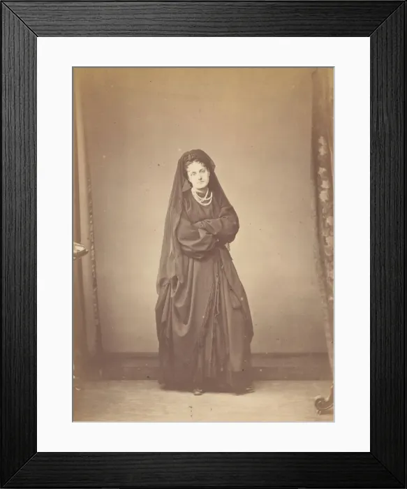 Framed Print : Serie a la Ristori, 1860s. Creator: Pierre-Louis Pierson Framed Print : Serie a la Ristori, 1860s. Creator: Pierre-Louis Pierson