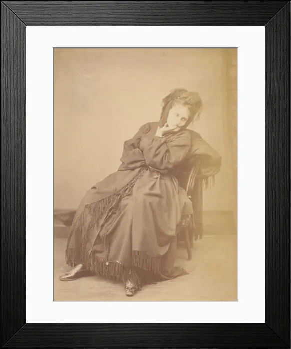 Framed Print : Serie a la Ristori, 1860s. Creator: Pierre-Louis Pierson Framed Print : Serie a la Ristori, 1860s. Creator: Pierre-Louis Pierson