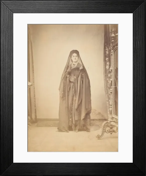 Framed Print : Serie a la Ristori, 1860s. Creator: Pierre-Louis Pierson Framed Print : Serie a la Ristori, 1860s. Creator: Pierre-Louis Pierson