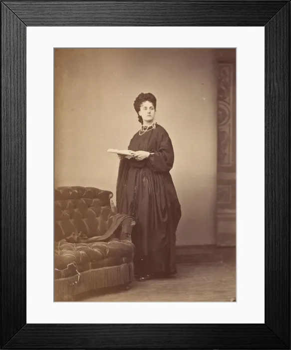 Framed Print : Serie a la Ristori, 1860s. Creator: Pierre-Louis Pierson Framed Print : Serie a la Ristori, 1860s. Creator: Pierre-Louis Pierson