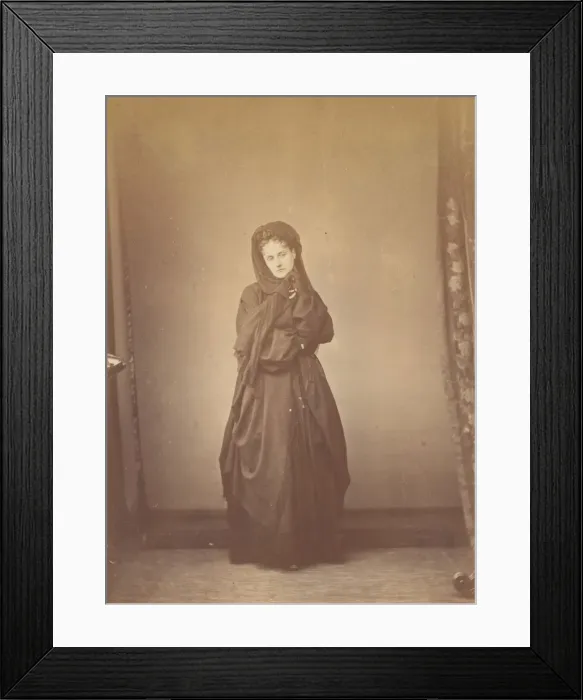 Framed Print : Serie a la Ristori, 1860s. Creator: Pierre-Louis Pierson Framed Print : Serie a la Ristori, 1860s. Creator: Pierre-Louis Pierson