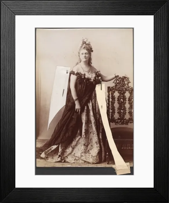 Framed Print : [Countess de Castiglione], 1895. Creator: Pierre-Louis Pierson