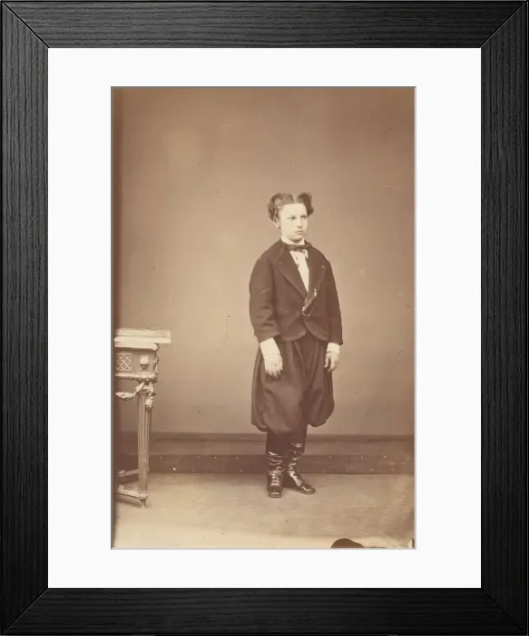 Framed Print : Le petit Russe, 1860s. Creator: Pierre-Louis Pierson Framed Print : Le petit Russe, 1860s. Creator: Pierre-Louis Pierson