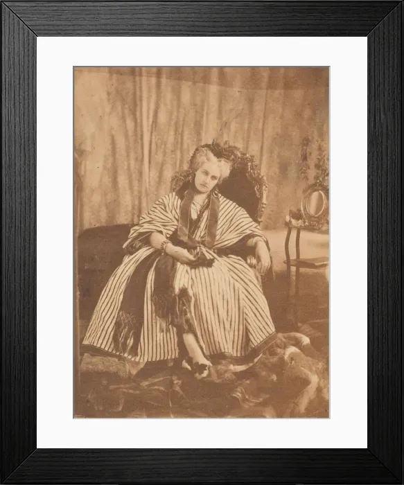 Framed Print : Marie Stuart, 1860s. Creator: Pierre-Louis Pierson Framed Print : Marie Stuart, 1860s. Creator: Pierre-Louis Pierson