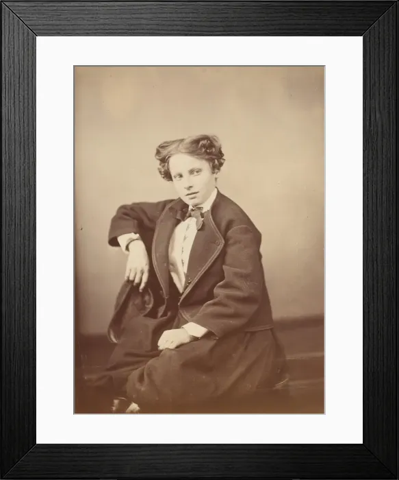 Framed Print : Le petit Russe, 1860s. Creator: Pierre-Louis Pierson Framed Print : Le petit Russe, 1860s. Creator: Pierre-Louis Pierson
