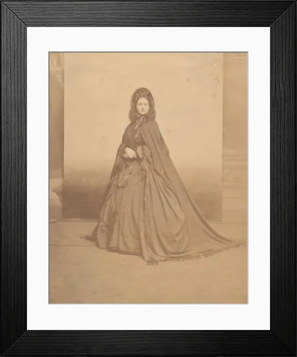 Framed Print : Funerale, 1860s. Creator: Pierre-Louis Pierson Framed Print : Funerale, 1860s. Creator: Pierre-Louis Pierson