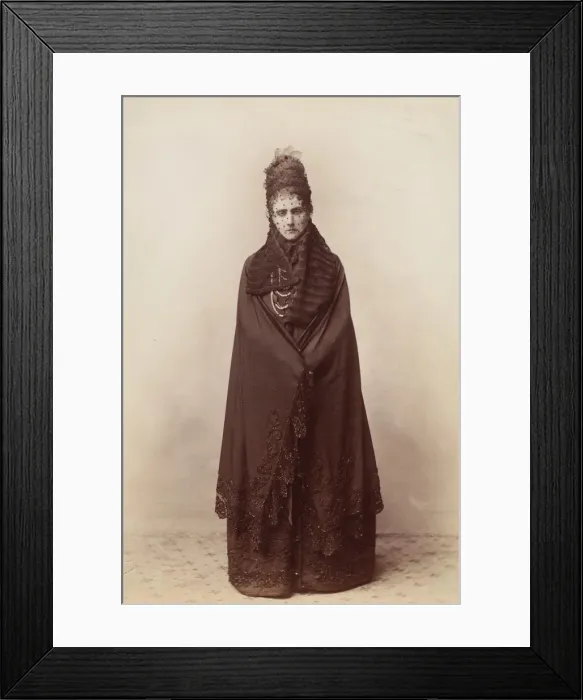 Framed Print : Rachel, September 1, 1893. Creator: Pierre-Louis Pierson Framed Print : Rachel, September 1, 1893. Creator: Pierre-Louis Pierson