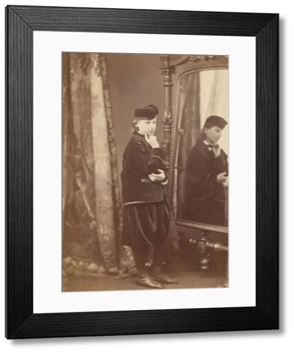Framed Print : Le petit Russe, 1860s. Creator: Pierre-Louis Pierson Framed Print : Le petit Russe, 1860s. Creator: Pierre-Louis Pierson