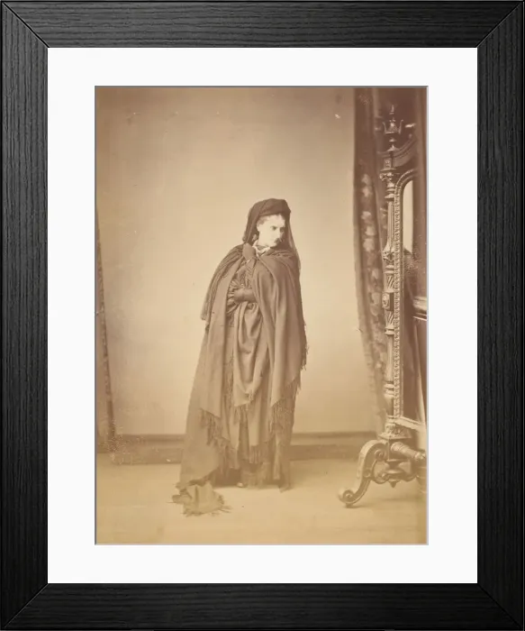 Framed Print : Serie a la Ristori, 1860s. Creator: Pierre-Louis Pierson Framed Print : Serie a la Ristori, 1860s. Creator: Pierre-Louis Pierson