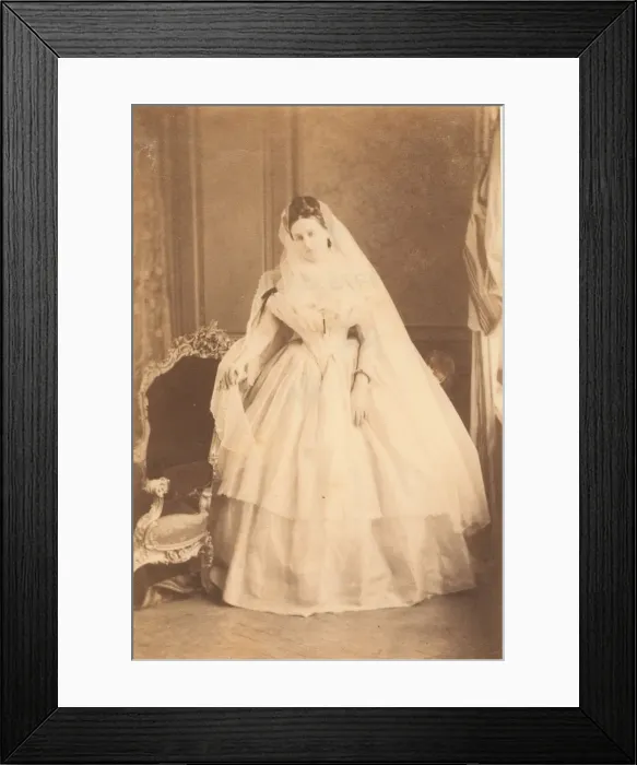 Framed Print : Derelitta, 1860s. Creator: Pierre-Louis Pierson Framed Print : Derelitta, 1860s. Creator: Pierre-Louis Pierson