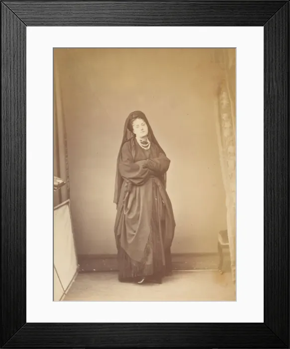Framed Print : Serie a la Ristori, 1860s. Creator: Pierre-Louis Pierson Framed Print : Serie a la Ristori, 1860s. Creator: Pierre-Louis Pierson
