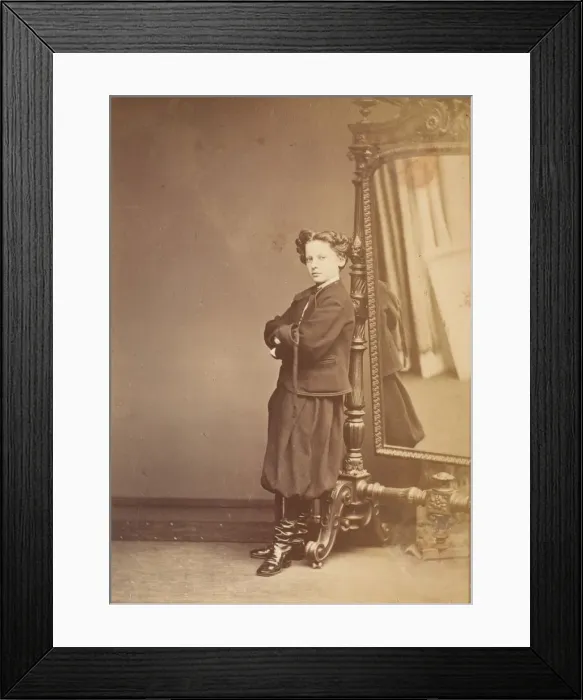 Framed Print : Le petit Russe, 1860s. Creator: Pierre-Louis Pierson Framed Print : Le petit Russe, 1860s. Creator: Pierre-Louis Pierson