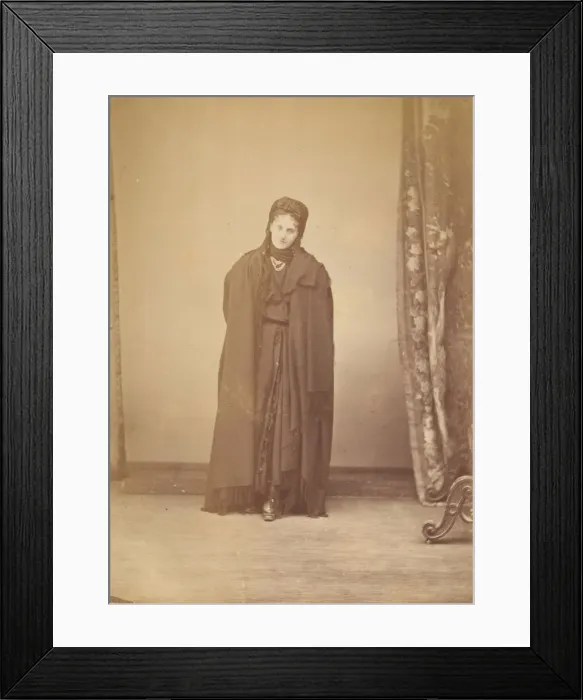 Framed Print : Serie a la Ristori, 1860s. Creator: Pierre-Louis Pierson Framed Print : Serie a la Ristori, 1860s. Creator: Pierre-Louis Pierson