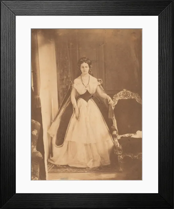 Framed Print : Bal, 1860s. Creator: Pierre-Louis Pierson Framed Print : Bal, 1860s. Creator: Pierre-Louis Pierson