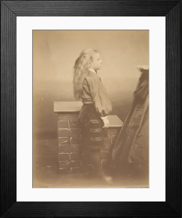 Framed Print : Le montagnard, 1860s. Creator: Pierre-Louis Pierson Framed Print : Le montagnard, 1860s. Creator: Pierre-Louis Pierson