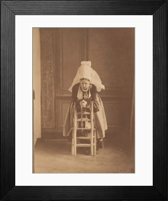 Framed Print : Stella, 1860s. Creator: Pierre-Louis Pierson Framed Print : Stella, 1860s. Creator: Pierre-Louis Pierson