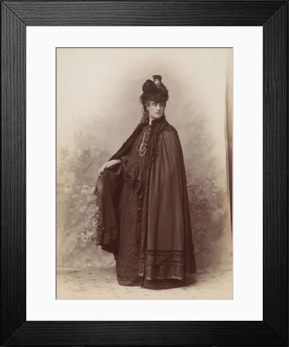 Framed Print : Madame Douane, September 1, 1893. Creator: Pierre-Louis Pierson Framed Print : Madame Douane, September 1, 1893. Creator: Pierre-Louis Pierson