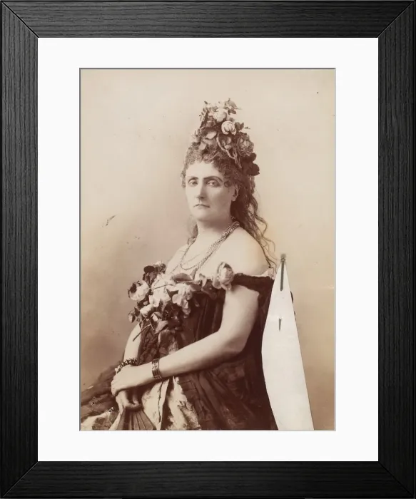 Framed Print : [Countess de Castiglione], 1895. Creator: Pierre-Louis Pierson