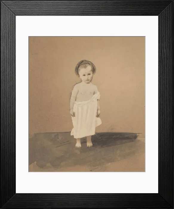 Framed Print : La petite chemise, 1860s. Creator: Pierre-Louis Pierson Framed Print : La petite chemise, 1860s. Creator: Pierre-Louis Pierson