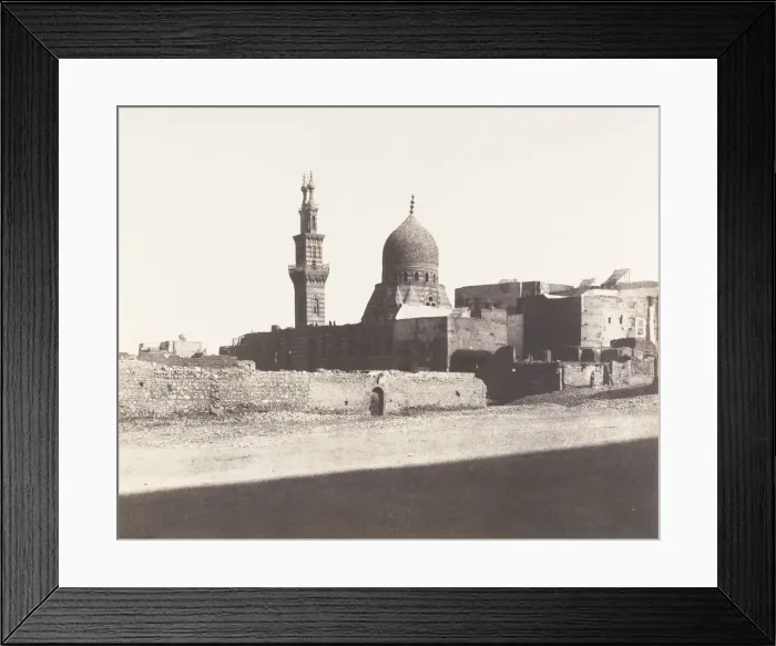 Framed Print : Le Kaire, Mosquee Naceryeh, 1851-52, printed 1853-54