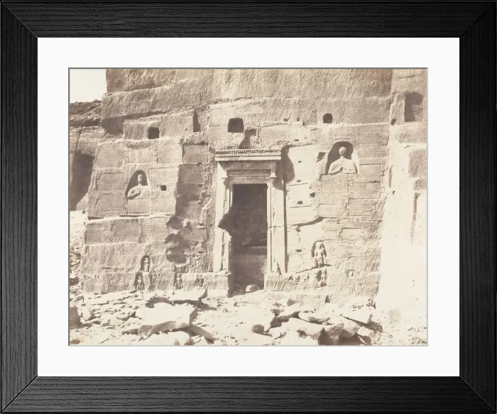 Framed Print : Kardacy, Sanctuaire, Niches et Inscriptions Taillees dans les Carrieres Framed Print : Kardacy, Sanctuaire, Niches et Inscriptions Taillees dans les Carrieres