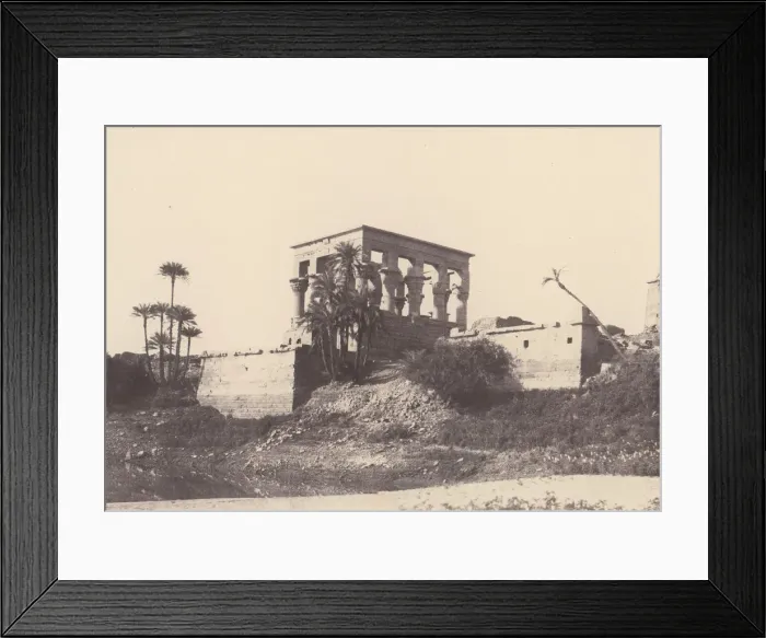 Framed Print : Ile de Fileh (Philae), edifice de l Est - Vue Gené Framed Print : Ile de Fileh (Philae), edifice de l Est - Vue Gené