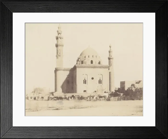 Framed Print : Le Kaire, Mosquee du Sultan Hacan (le Tombeau), 1851-52, printed 1853-54 Framed Print : Le Kaire, Mosquee du Sultan Hacan (le Tombeau), 1851-52, printed 1853-54
