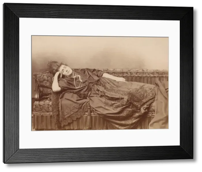 Framed Print : Coin Noir de la Colonne, September 1, 1893. Creator: Pierre-Louis Pierson Framed Print : Coin Noir de la Colonne, September 1, 1893. Creator: Pierre-Louis Pierson