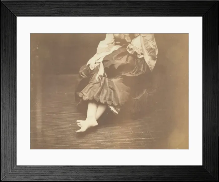 Framed Print : Les jambes, 1860s. Creator: Pierre-Louis Pierson Framed Print : Les jambes, 1860s. Creator: Pierre-Louis Pierson