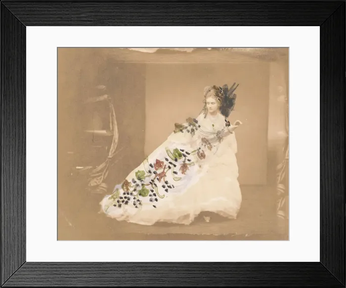 Framed Print : La Frayeur, 1861-67. Creator: Pierre-Louis Pierson Framed Print : La Frayeur, 1861-67. Creator: Pierre-Louis Pierson