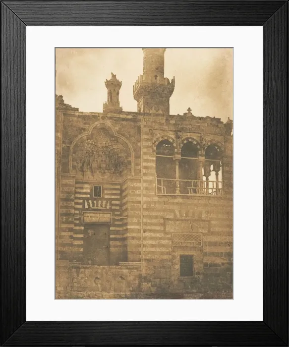 Framed Print : Entree du Tombeau de Sultan Bezkouk, au Kaire, December 1849-January 1850 Framed Print : Entree du Tombeau de Sultan Bezkouk, au Kaire, December 1849-January 1850