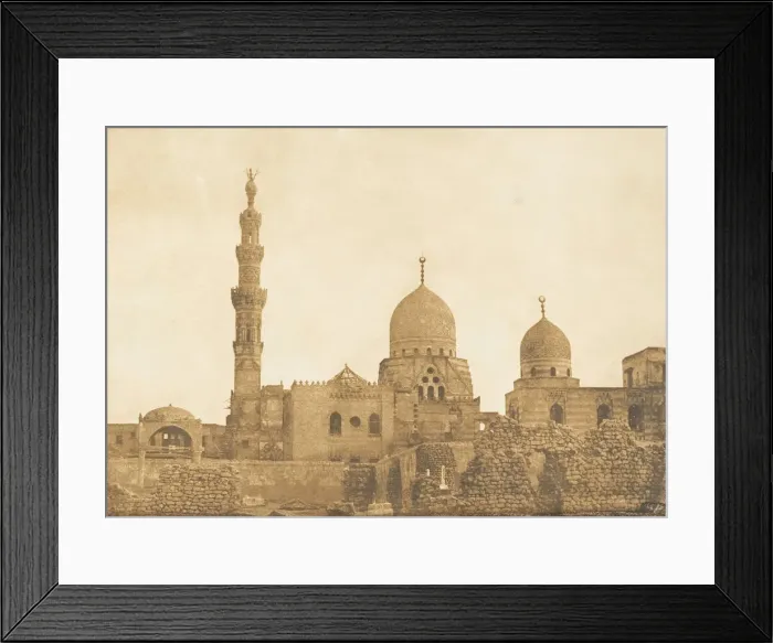 Framed Print : Tombeau du Sultan Kait-Bay, au Kaire, December 1849-January 1850 Framed Print : Tombeau du Sultan Kait-Bay, au Kaire, December 1849-January 1850