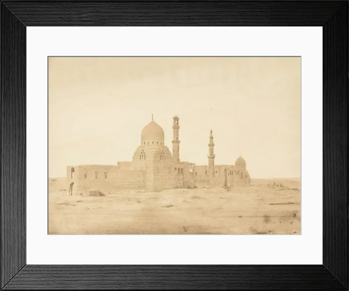 Framed Print : Mosquee et Tombeau des Ayoubites, au Kaire, December 1849-January 1850 Framed Print : Mosquee et Tombeau des Ayoubites, au Kaire, December 1849-January 1850