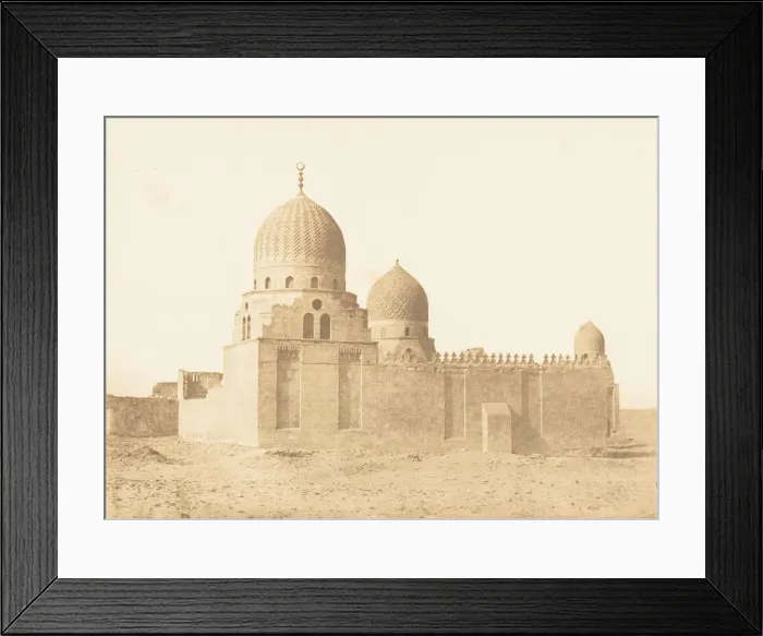 Framed Print : Tombeau des Sultans Mamelouks, au Kaire, December 1849-January 1850