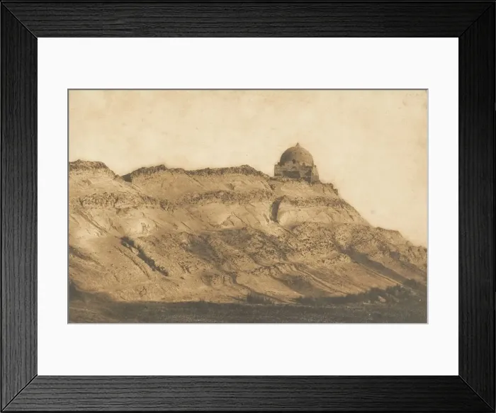 Framed Print : Tombeau de Sidi-Ambarek, a Garara, 1850. Creator: Maxime du Camp Framed Print : Tombeau de Sidi-Ambarek, a Garara, 1850. Creator: Maxime du Camp