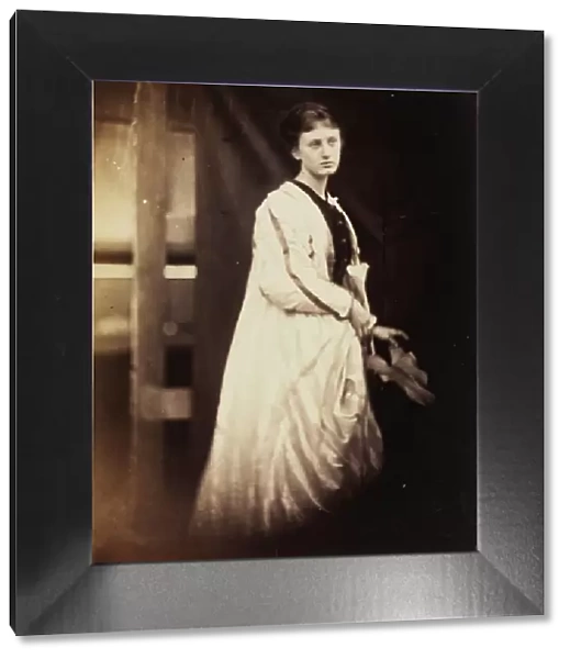 May Prinsep, 1868. Creator: Julia Margaret Cameron