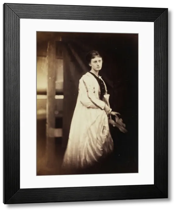 Framed Print : May Prinsep, 1868. Creator: Julia Margaret Cameron Framed Print : May Prinsep, 1868. Creator: Julia Margaret Cameron