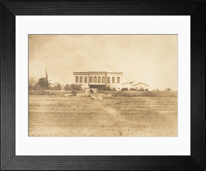 Framed Print : Palais de Mehemet-Ali, a Esne, 1849-50. Creator: Maxime du Camp Framed Print : Palais de Mehemet-Ali, a Esne, 1849-50. Creator: Maxime du Camp
