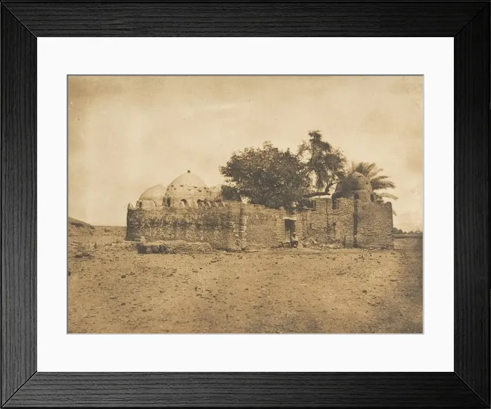 Framed Print : Tombeau de Hadji-Abdallah-el-Marabout, a Herment, 1849-50. Creator: Maxime du Camp Framed Print : Tombeau de Hadji-Abdallah-el-Marabout, a Herment, 1849-50. Creator: Maxime du Camp