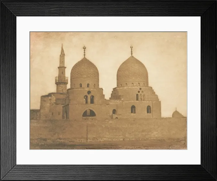 Framed Print : Tombeau du Sultan El-Goury, au Kaire, December 1849-January 1850. Creator: Maxime du Camp Framed Print : Tombeau du Sultan El-Goury, au Kaire, December 1849-January 1850. Creator: Maxime du Camp