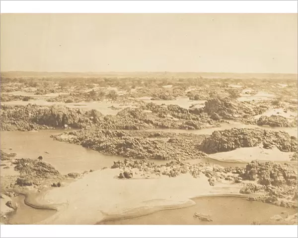 Batu-el-Hadjar. Vue prise a la Seconde Cataracte, March 1850
