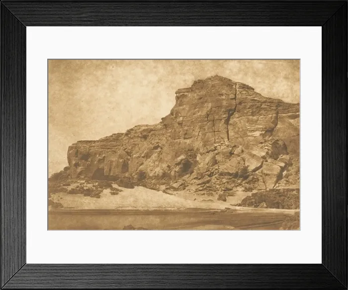 Framed Print : Djebel-Aboucir - Rive gauche de la Seconde Cataracte, March 25, 1850 Framed Print : Djebel-Aboucir - Rive gauche de la Seconde Cataracte, March 25, 1850