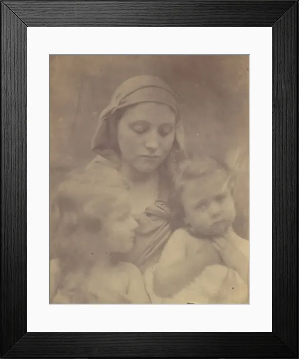 Framed Print : Contemplations, 1864. Creator: Julia Margaret Cameron Framed Print : Contemplations, 1864. Creator: Julia Margaret Cameron
